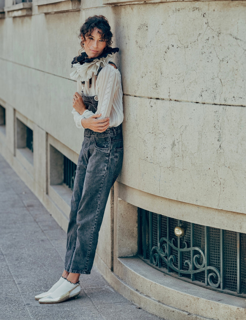 Jardinera Bianca negro