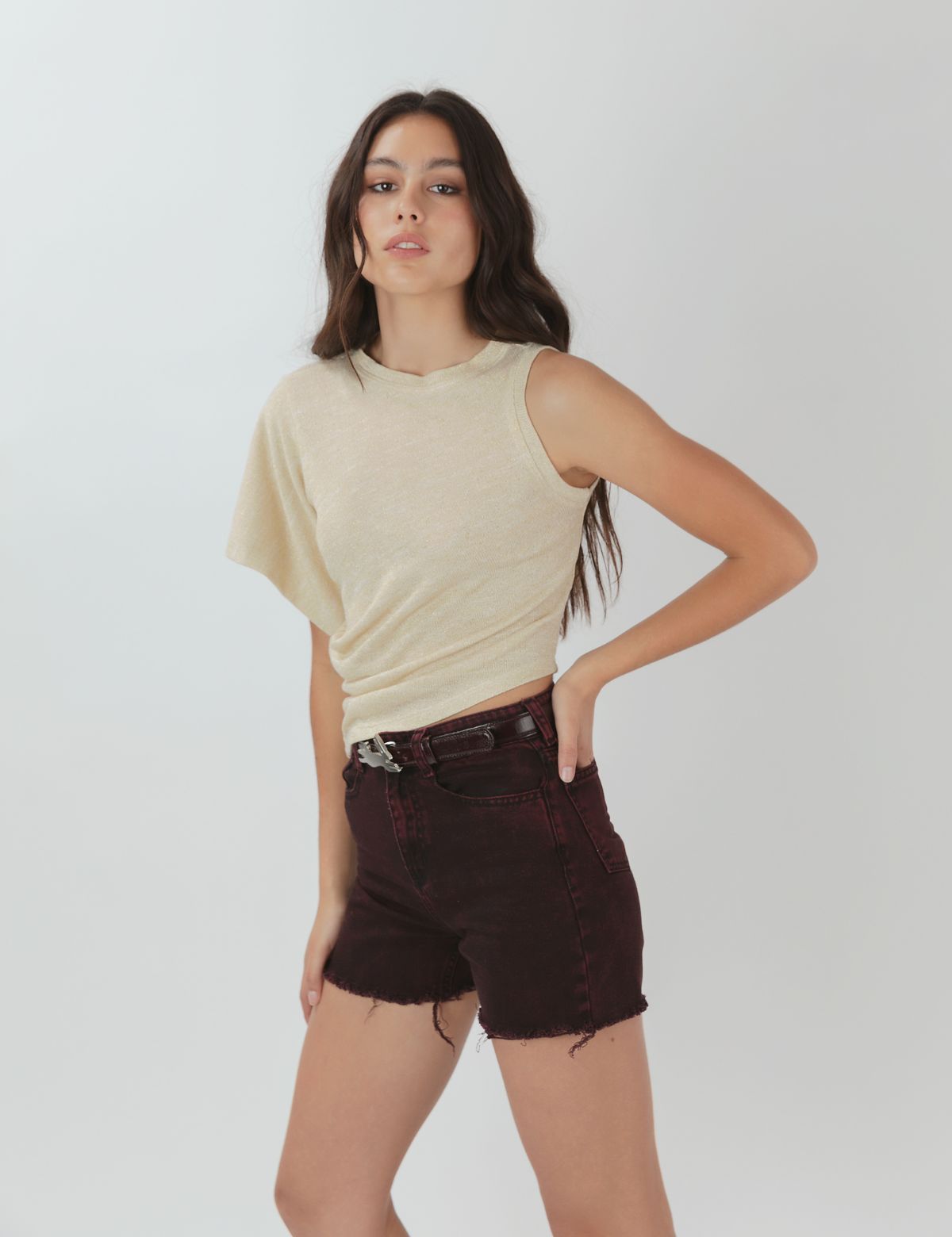 Short Denim Pancha Guinda