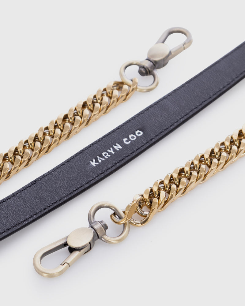 Cadena accesorio Rocket Negro Oro