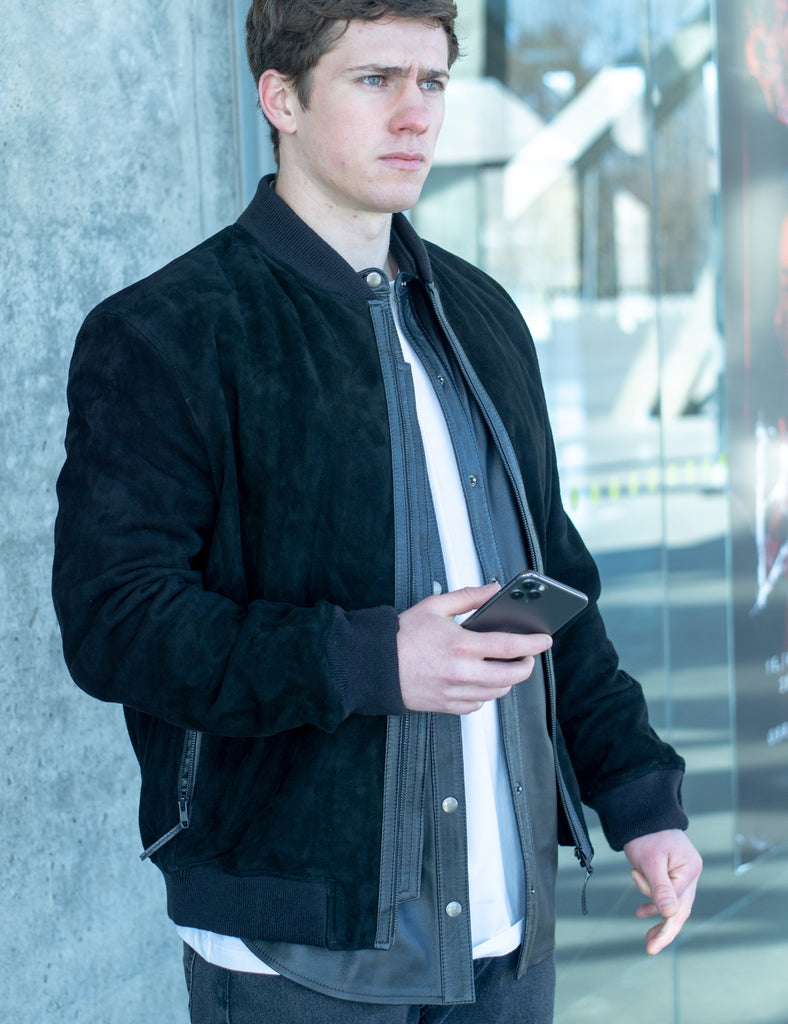 Bomber gamuza Kansas