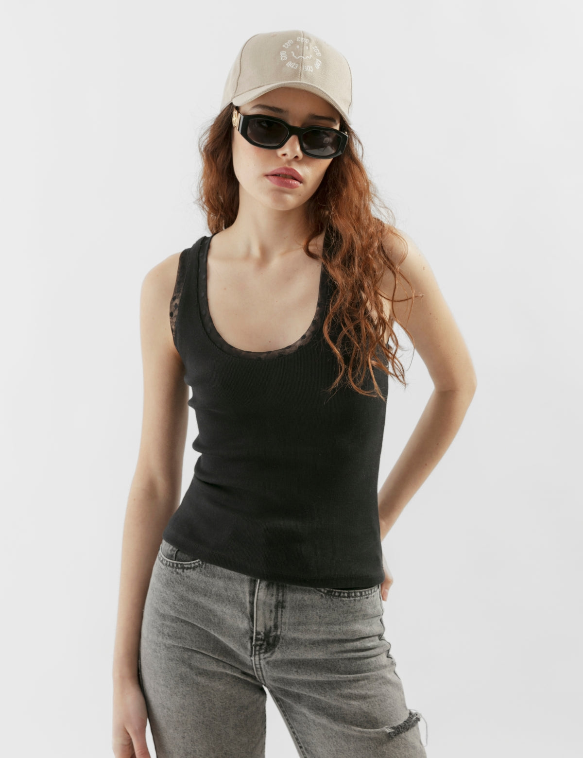 Musculosa tank Bullock negro