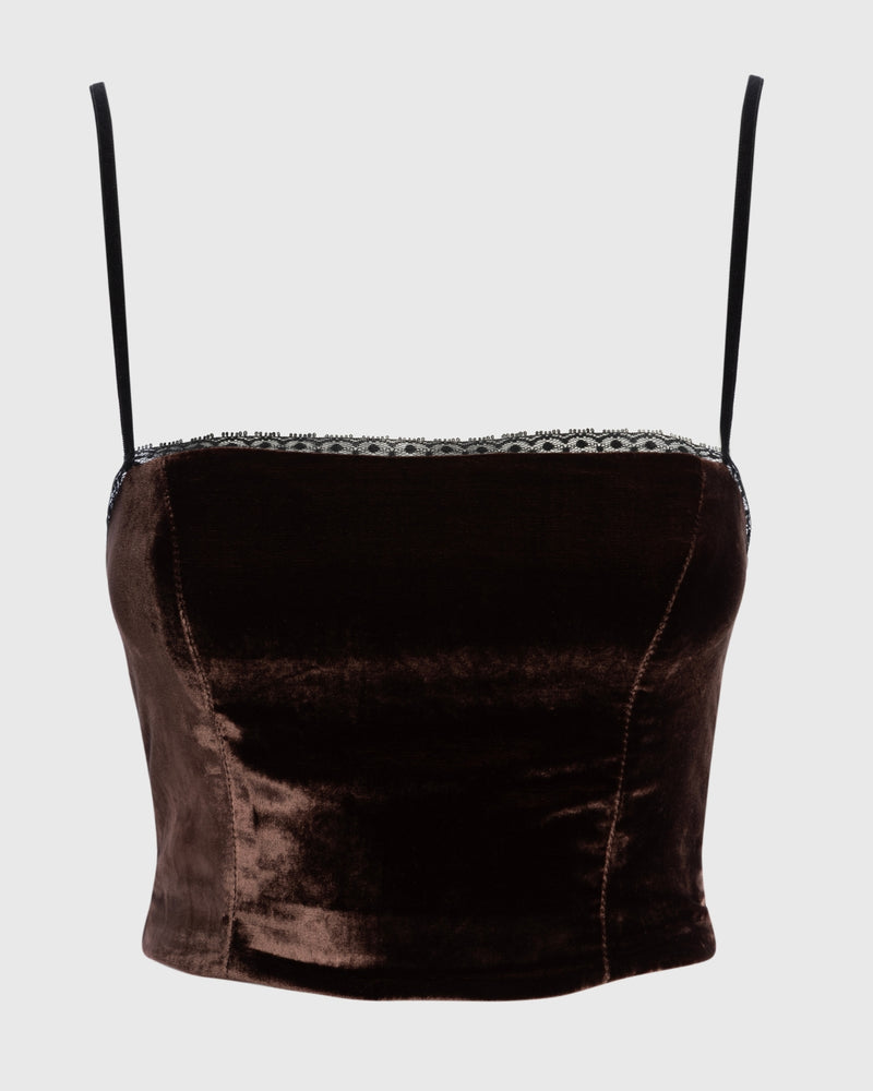 Polera Velvet Cafe