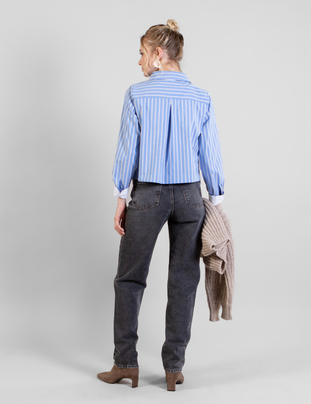 Blusa Midi Xilo Celeste