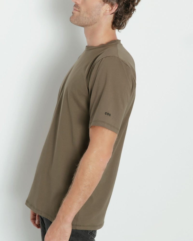 Polera algodón Bailey militar