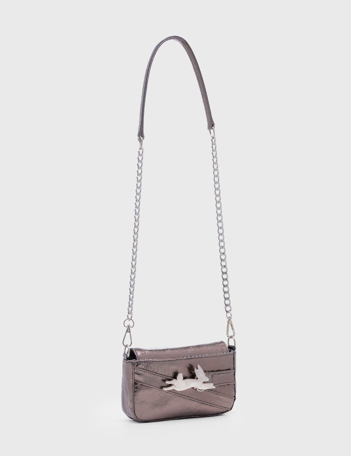 Cartera Filippa Peltre Plata