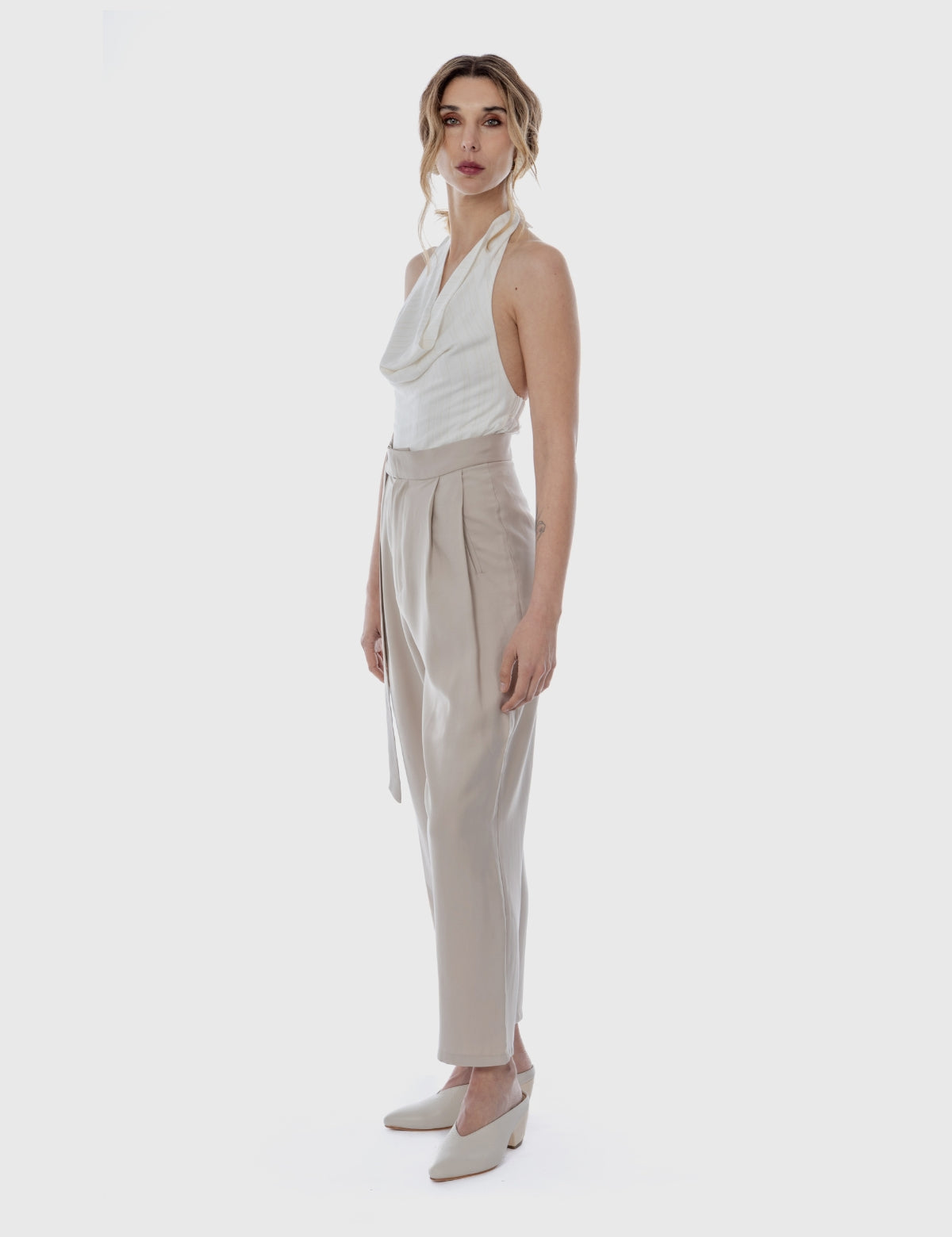 Pantalon Tencel Acuario Hielo