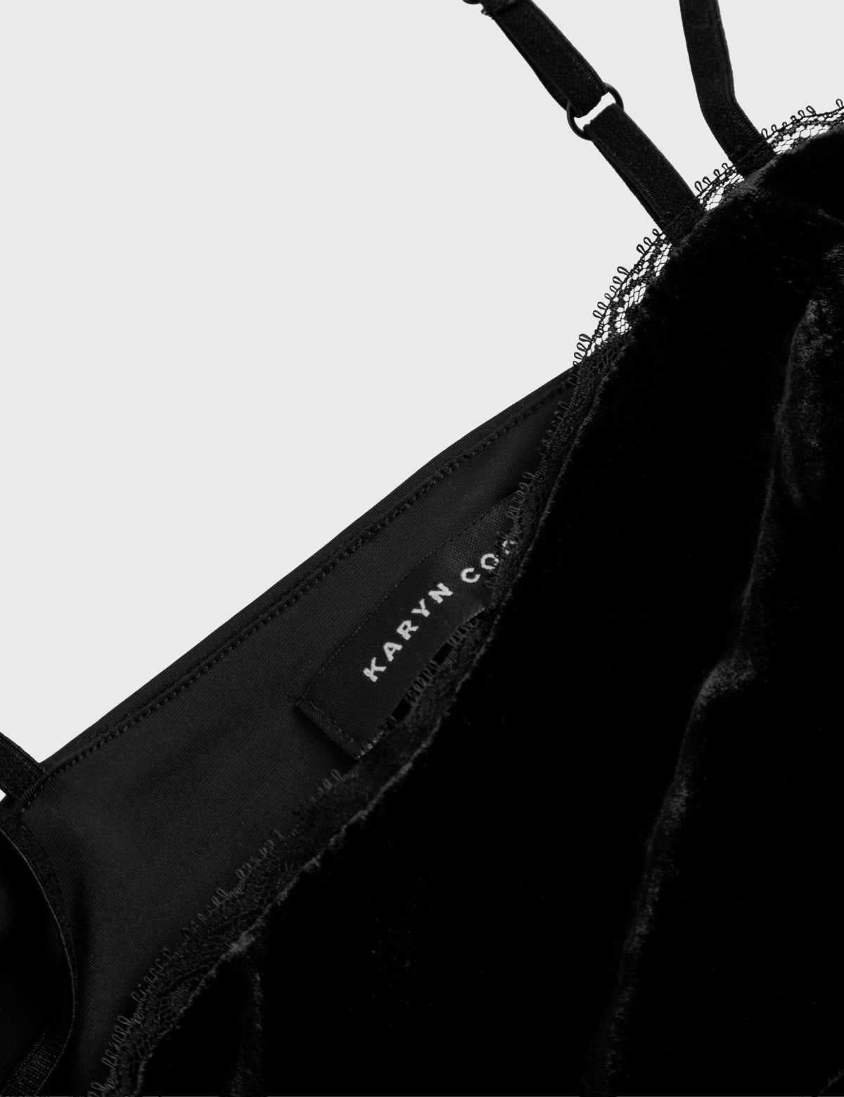 Polera Velvet Negro