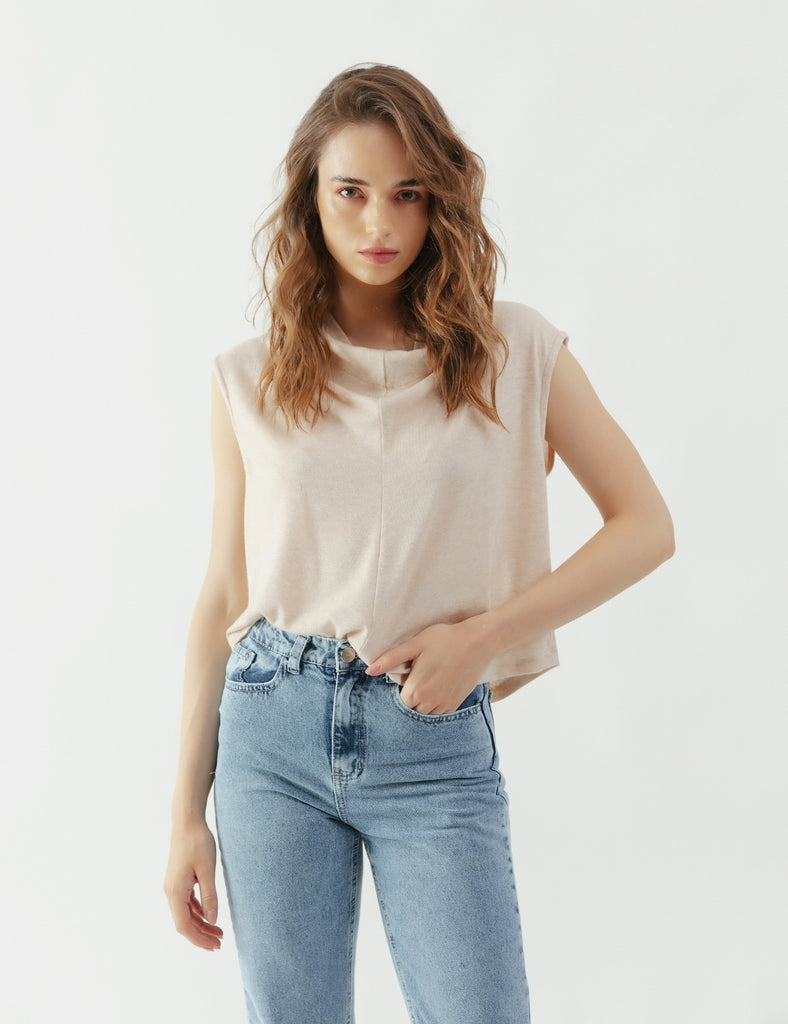 Blusa tejida Valentino arena