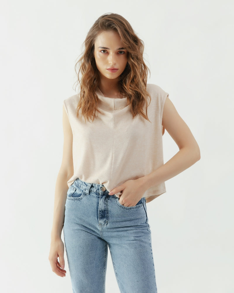 Blusa tejida Valentino arena