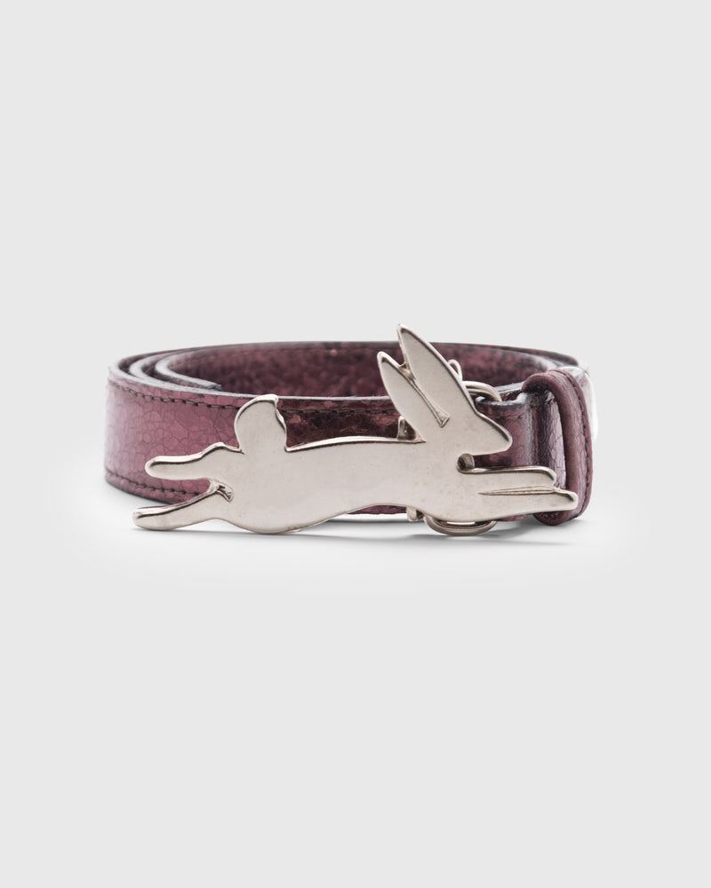 Cinturón Lapin Cereza Plata