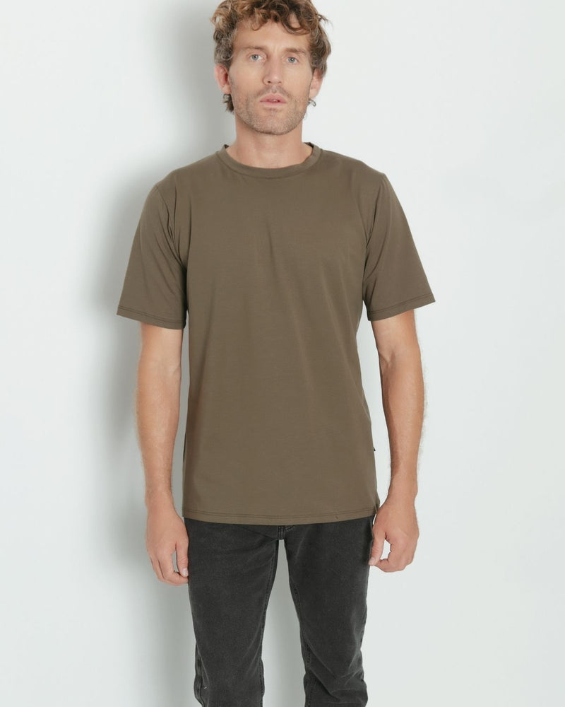 Polera algodón Bailey militar
