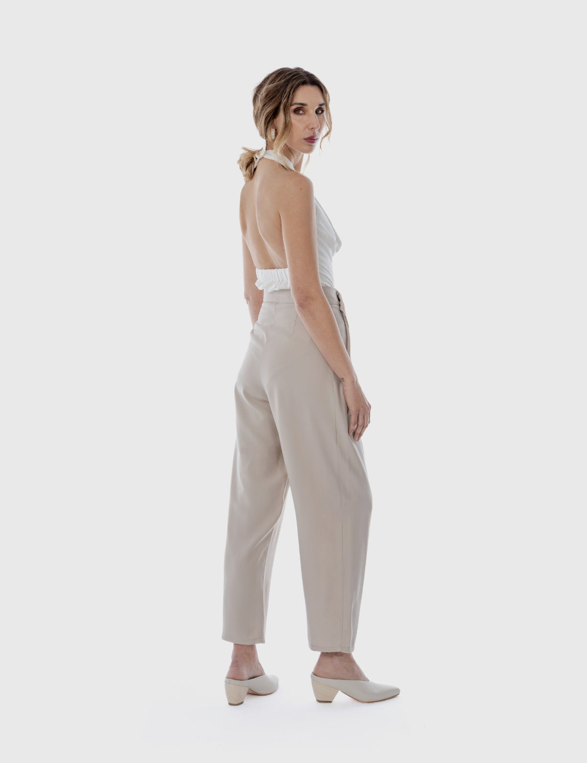 Pantalon Tencel Acuario Hielo
