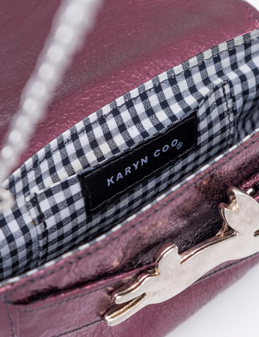 Cartera Filippa Cereza Plata