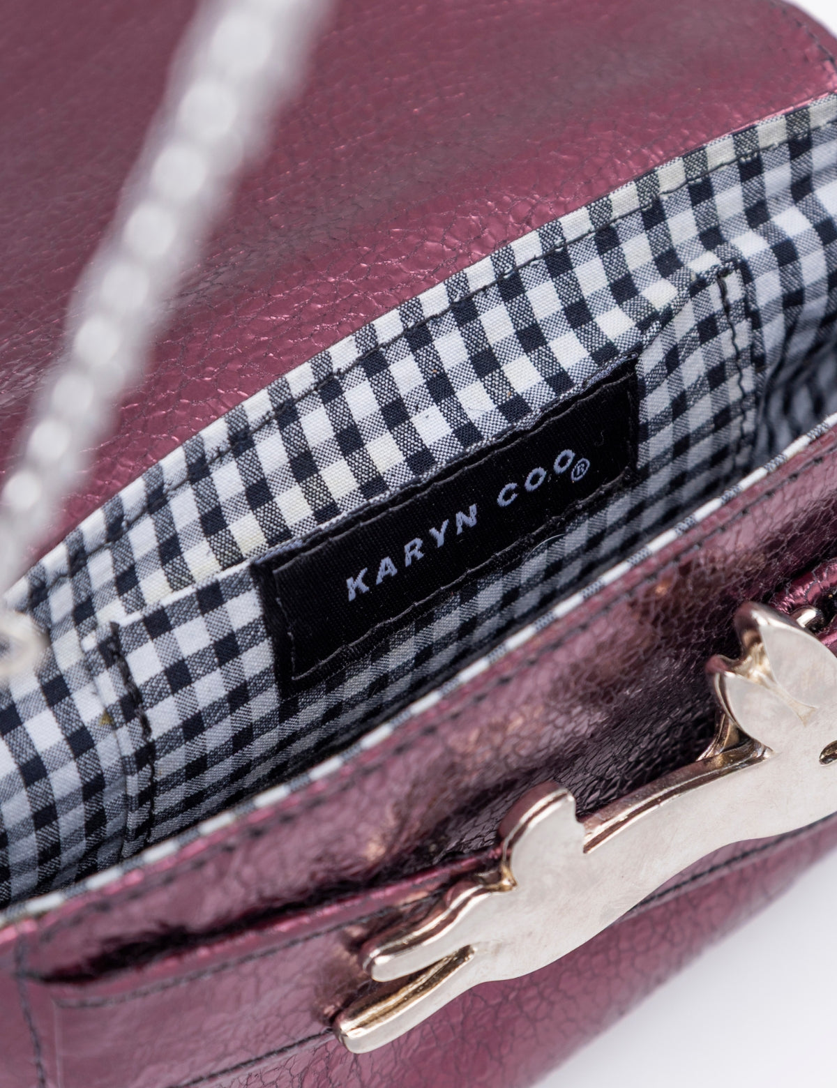 Cartera Filippa Cereza Plata