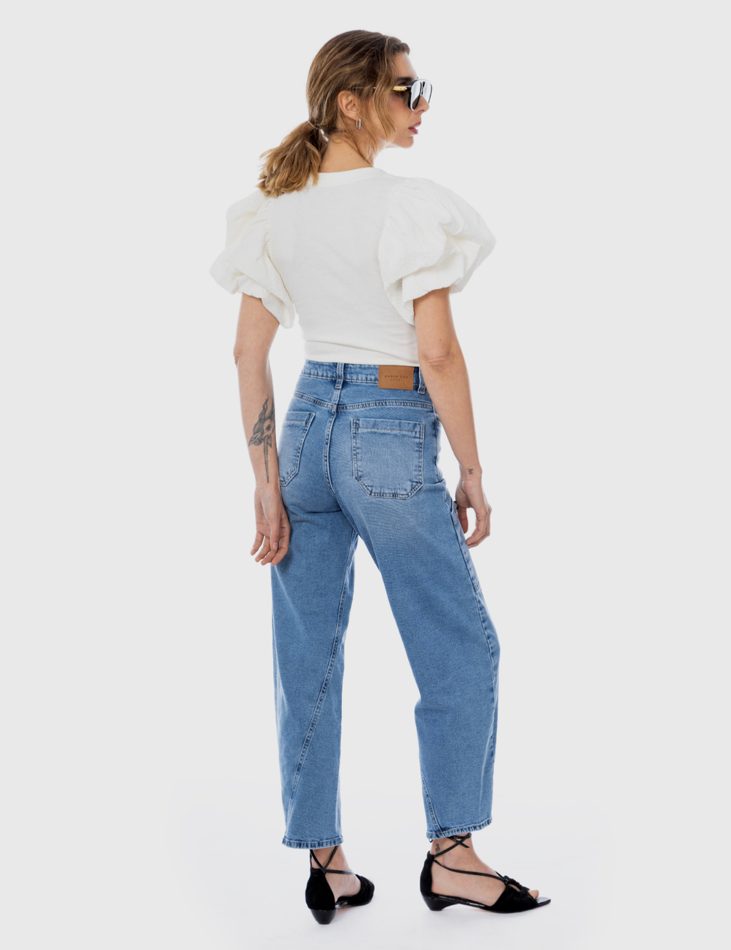 Polera Ruiza Crudo