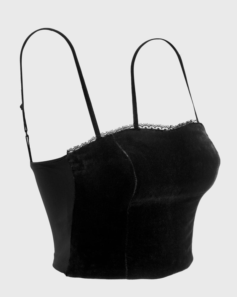 Polera Velvet Negro
