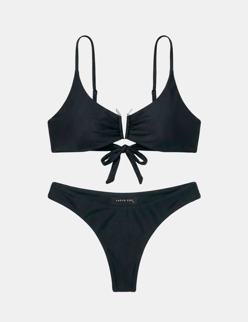 Bikini Bottom Cheeky Lapin Negro