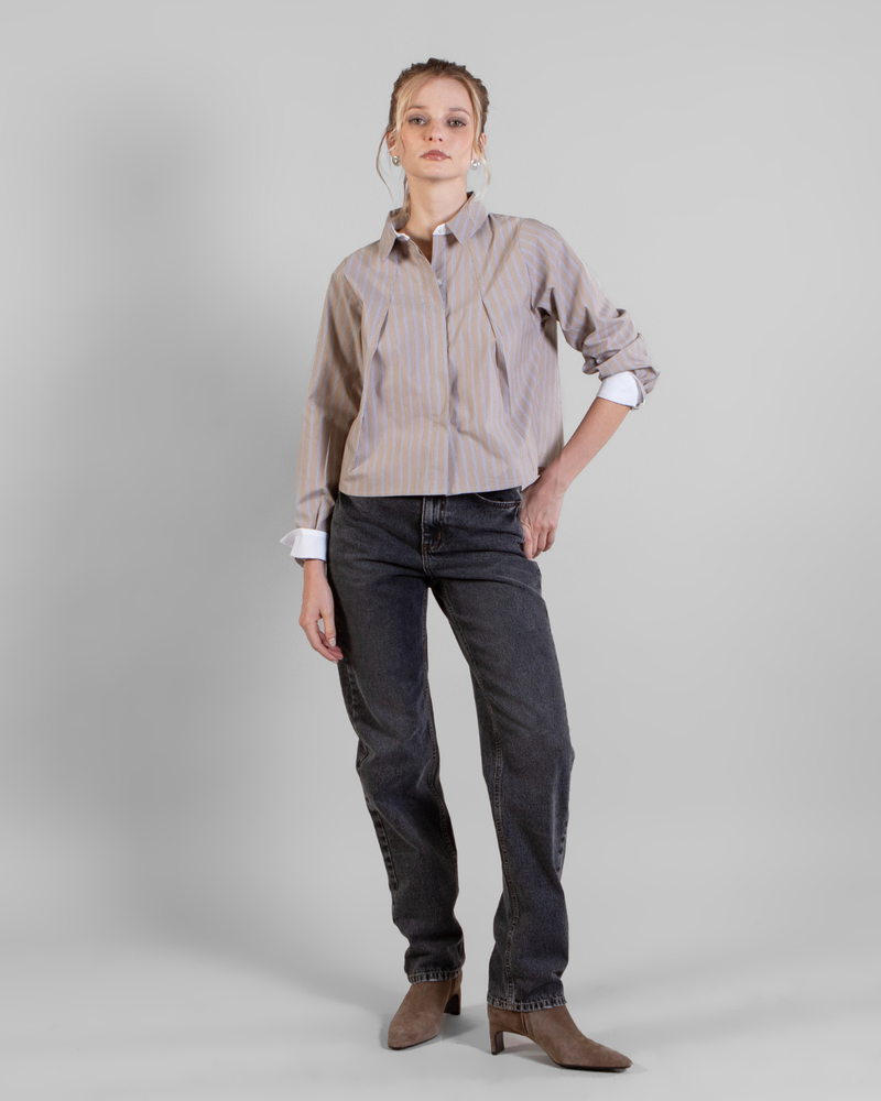Blusa Midi Xilo Beige