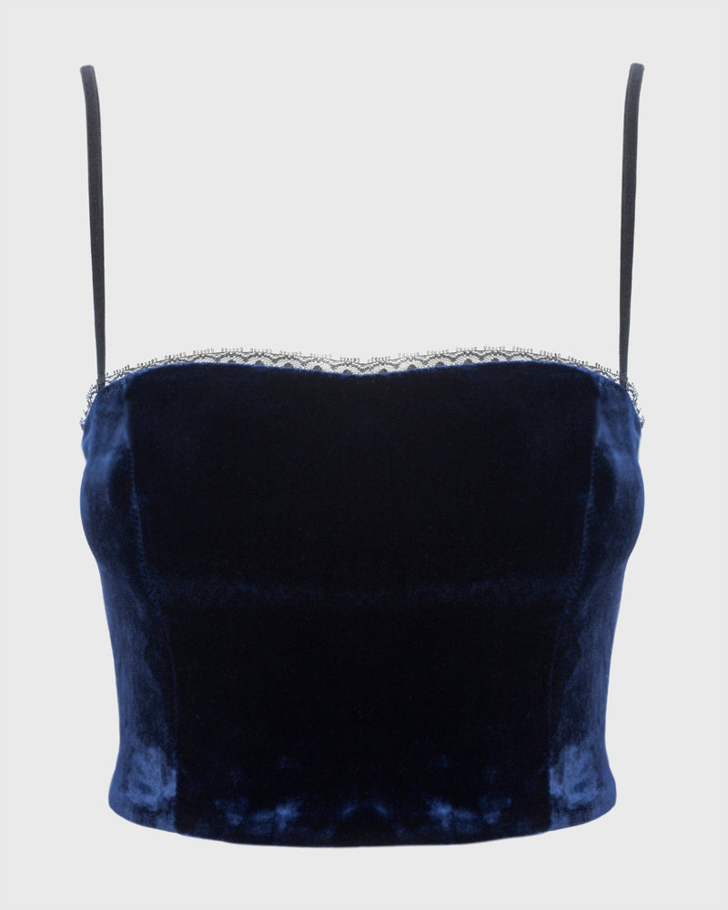 Polera Velvet Marino