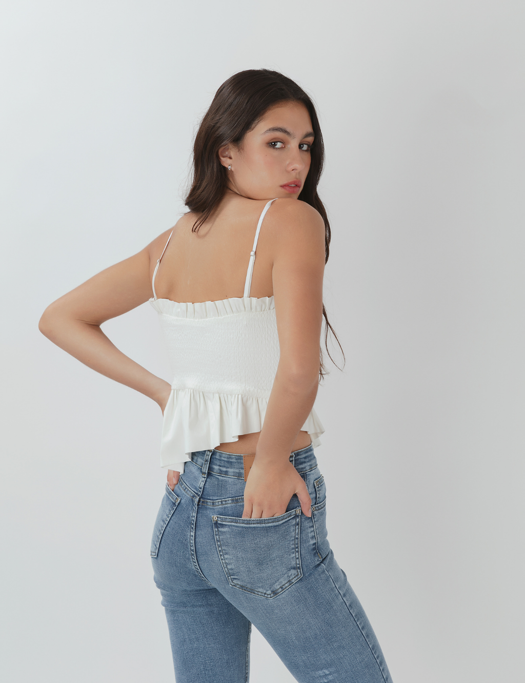 Blusa nido Polanco Crudo