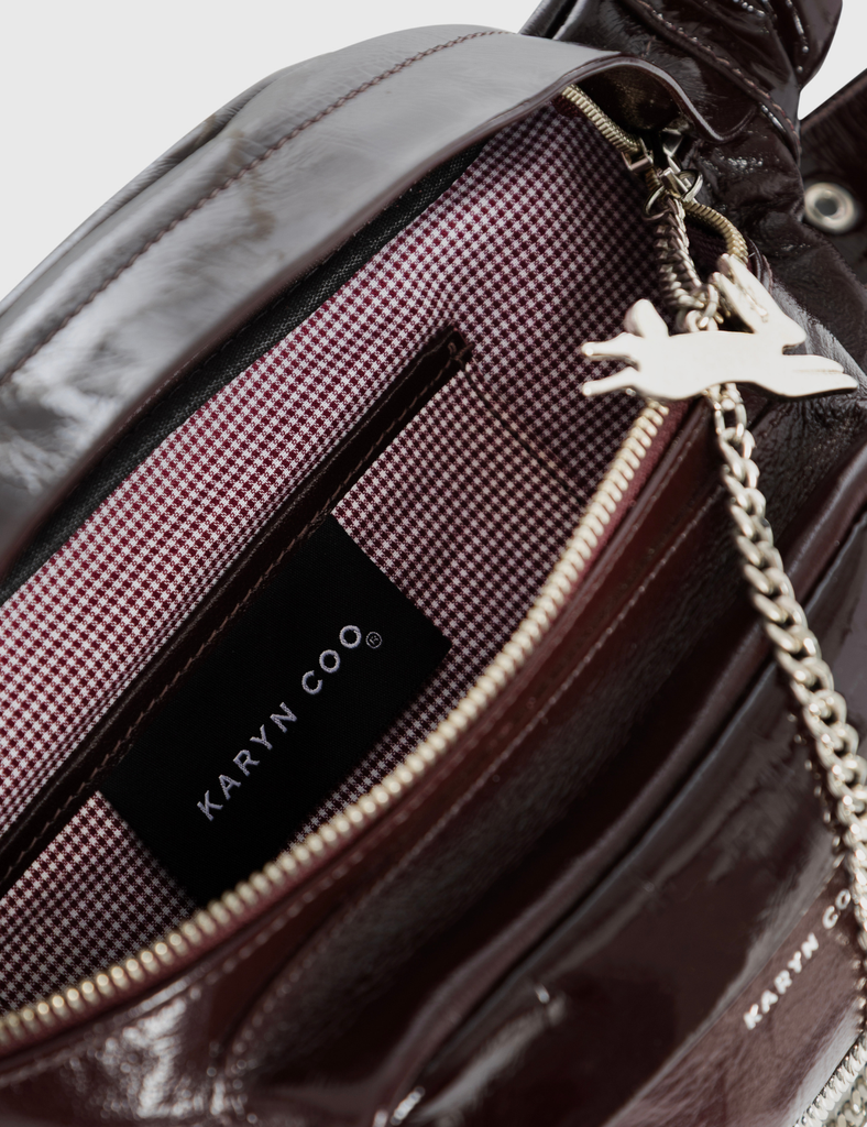 Banano Nique Granate Charol