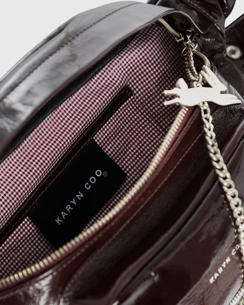 Banano Nique Granate Charol