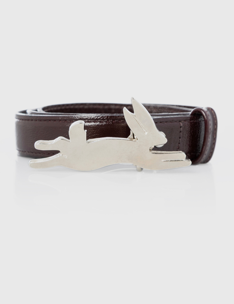 Cinturón Lapin Granate Charol