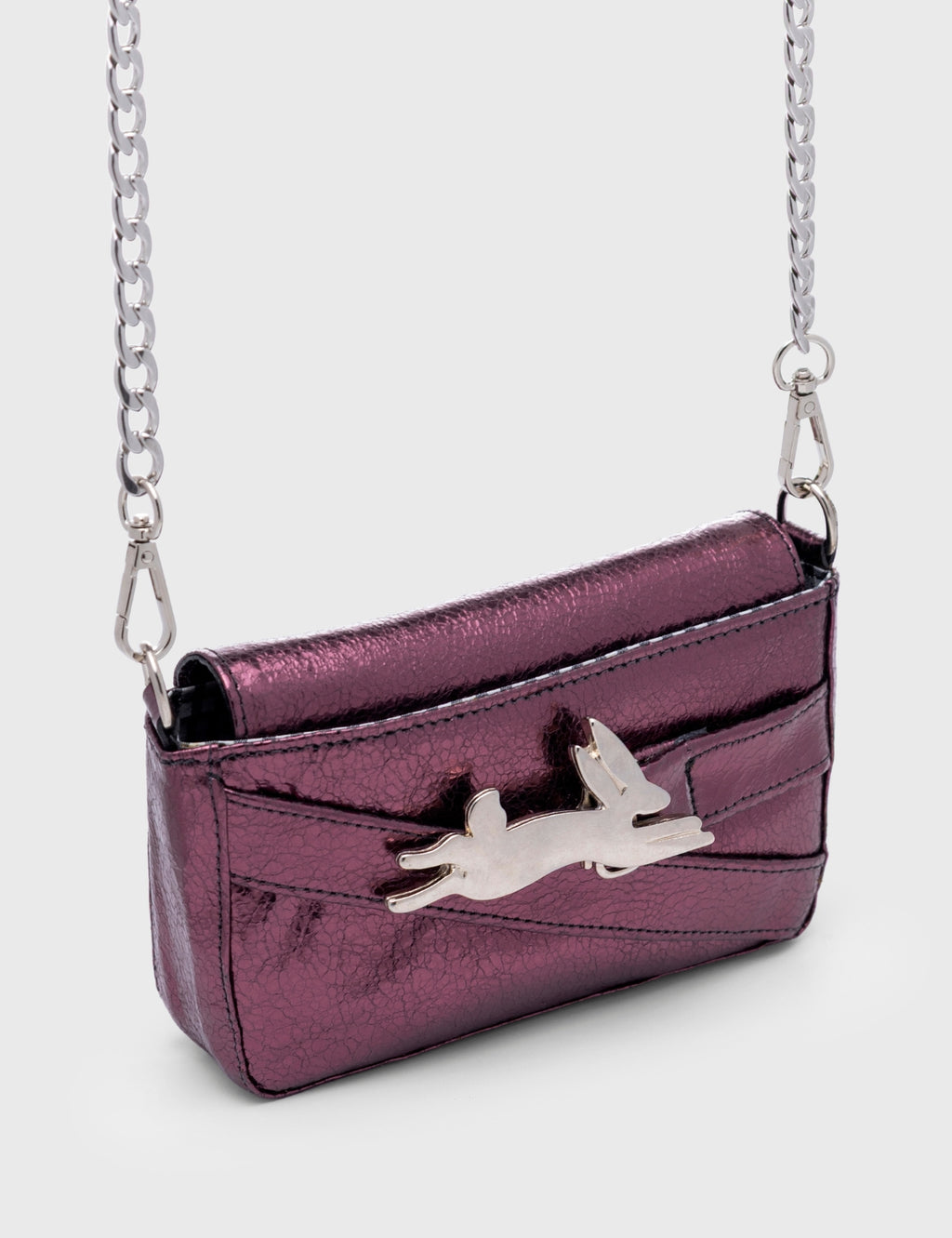 Cartera Filippa Cereza Plata