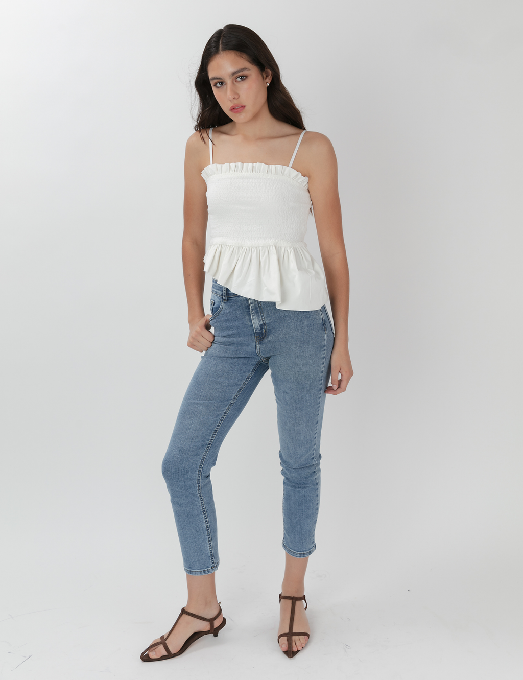 Blusa nido Polanco Crudo