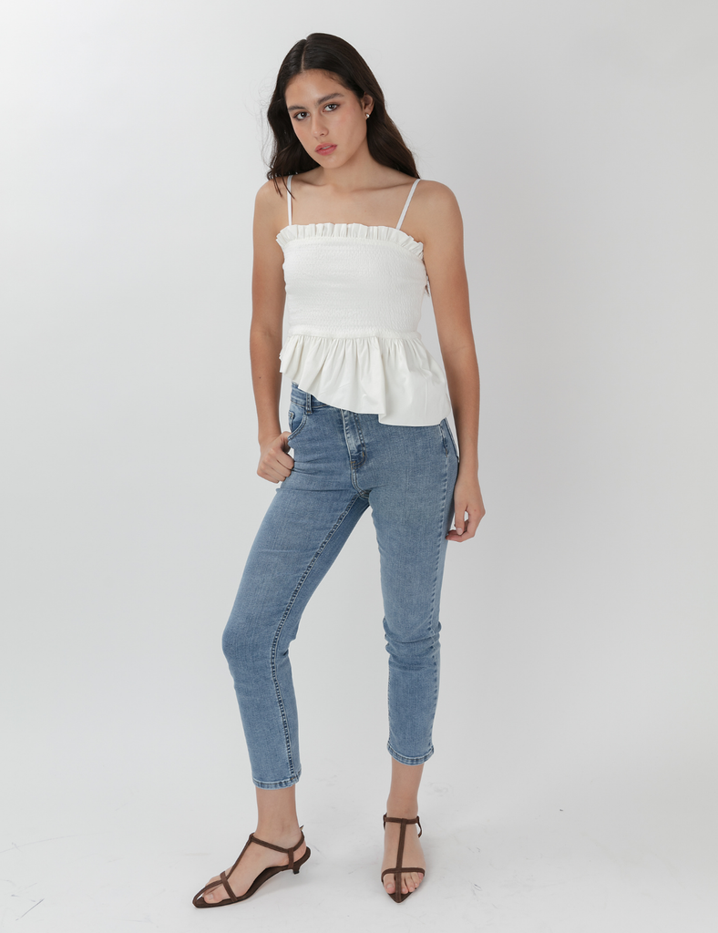 Blusa nido Polanco Crudo