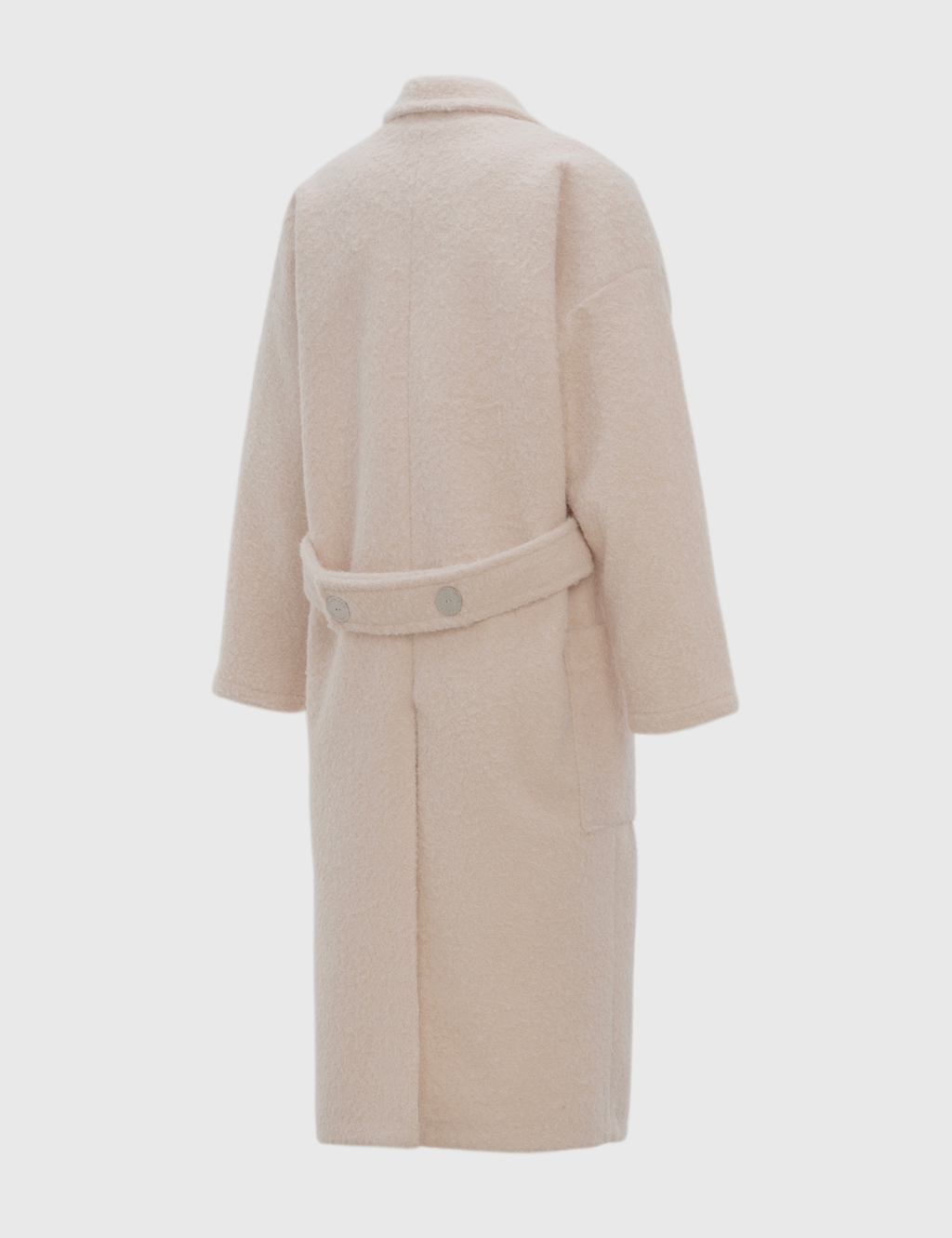 Abrigo bouclé Alba Nude