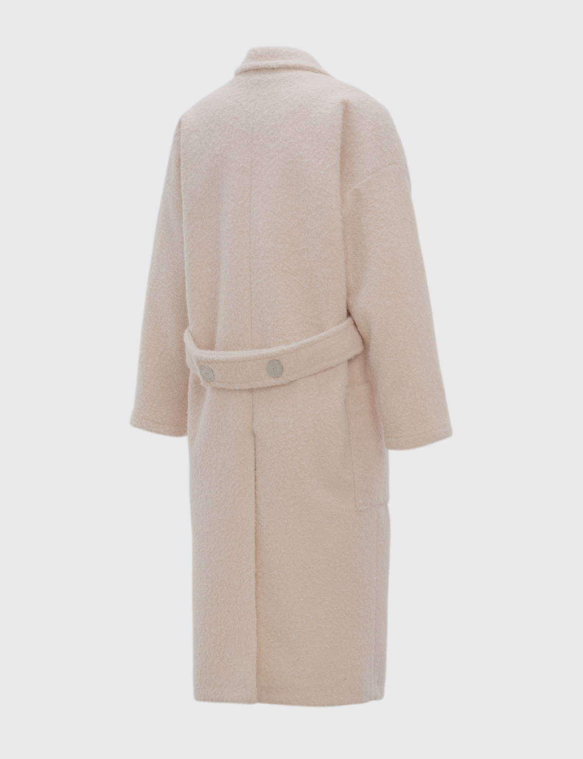 Abrigo bouclé Alba Nude