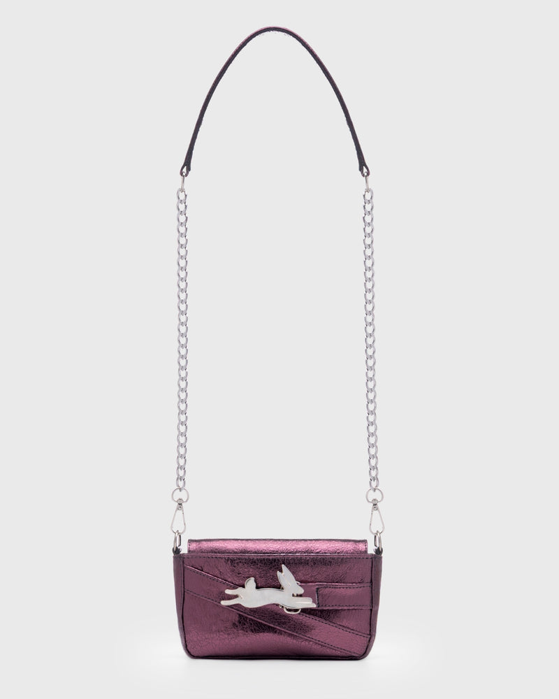 Cartera Filippa Cereza Plata