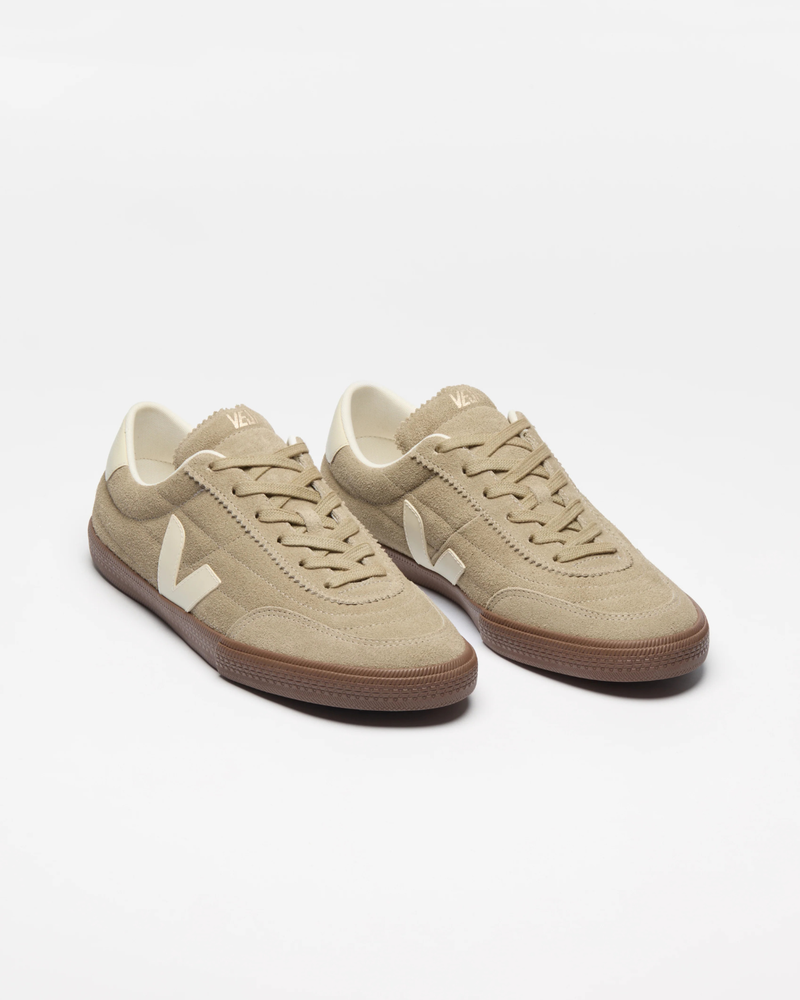 Zapatilla Veja Paneka Suede Taupe Pierre Bark