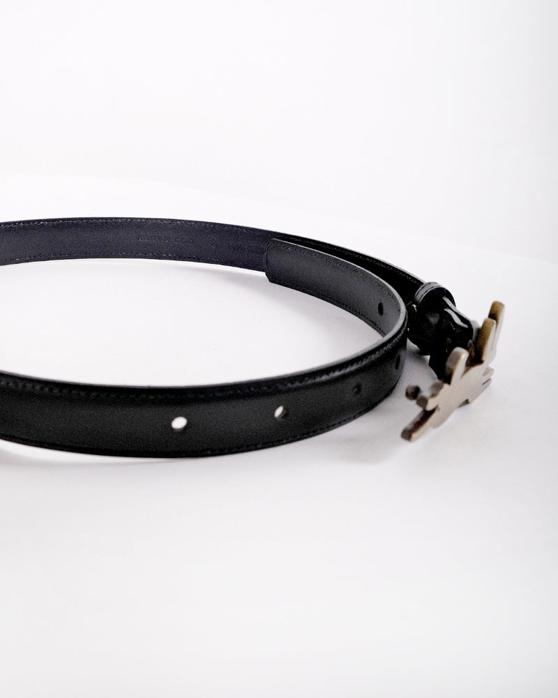 Cinturón Lapin negro bronce