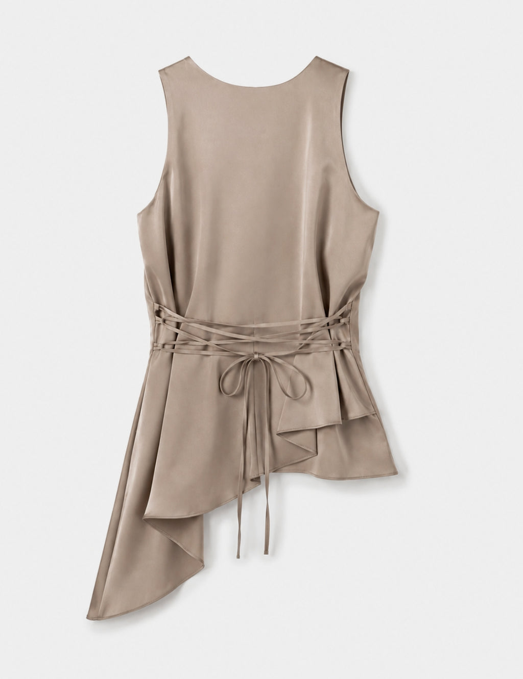 Blusa Raso Celina Taupe
