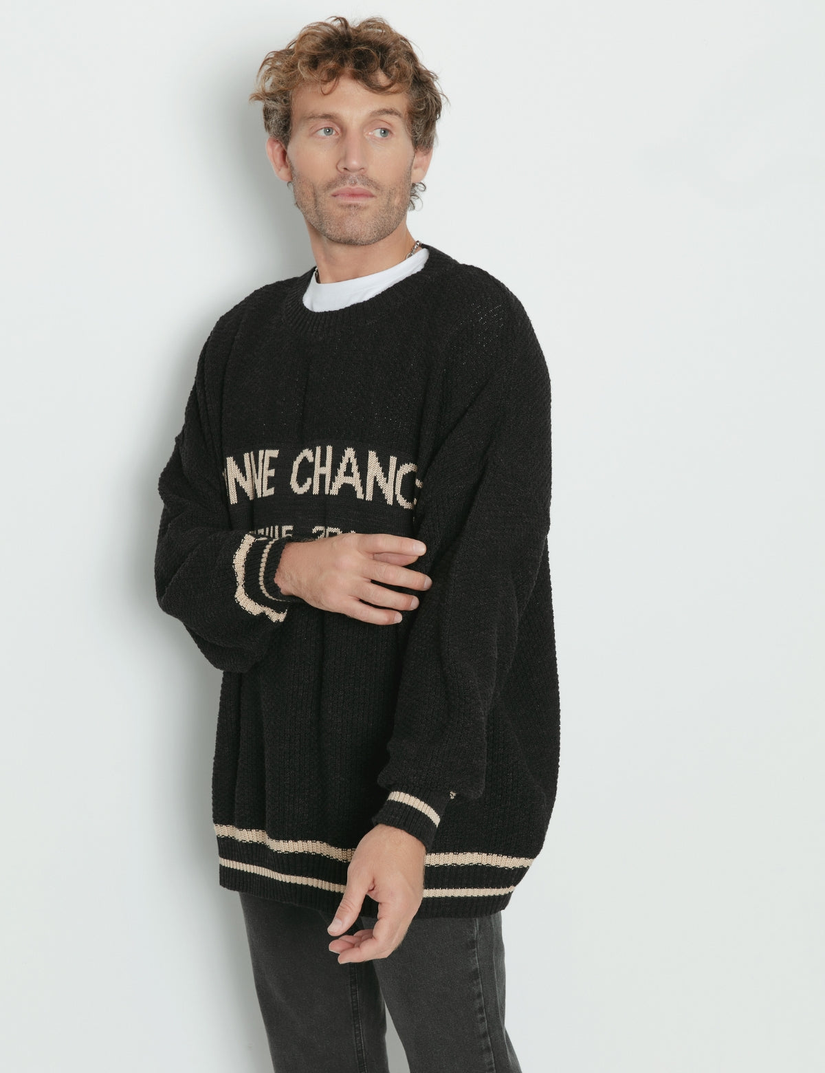 Tejido Coo Bonne Chance negro