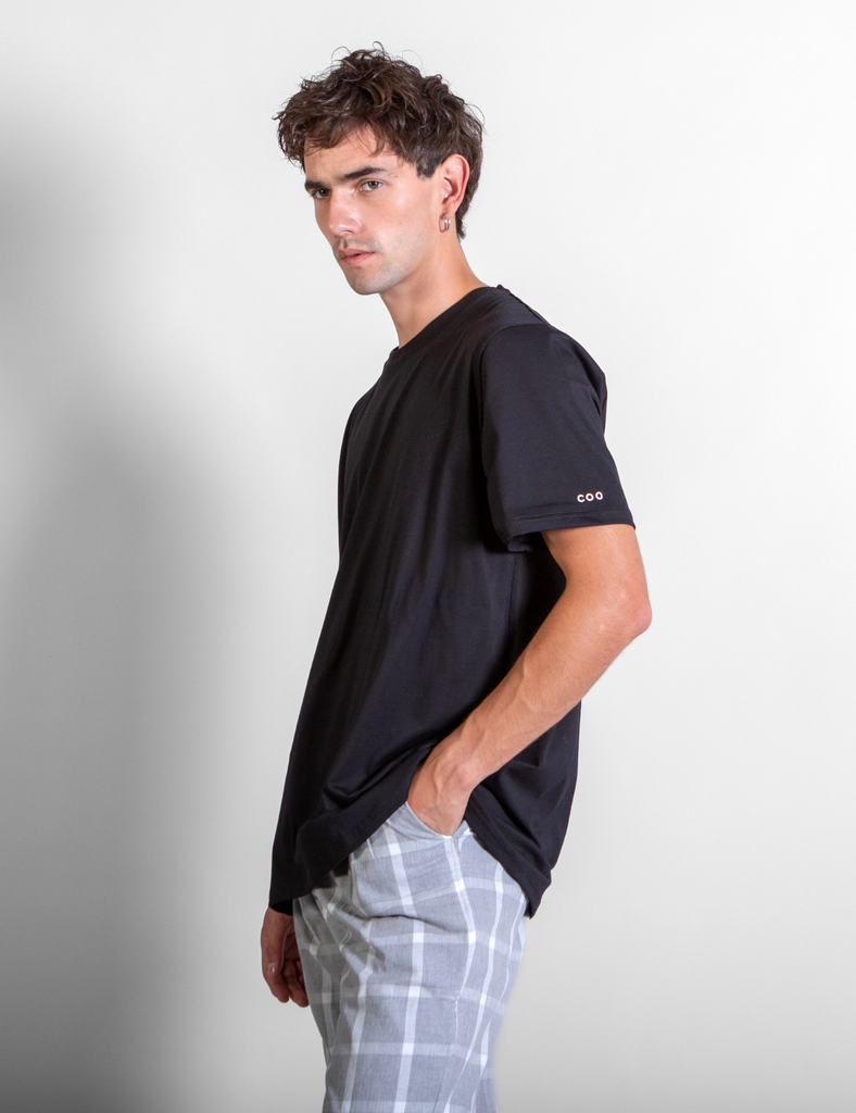 Polera Javier Oversize Negra