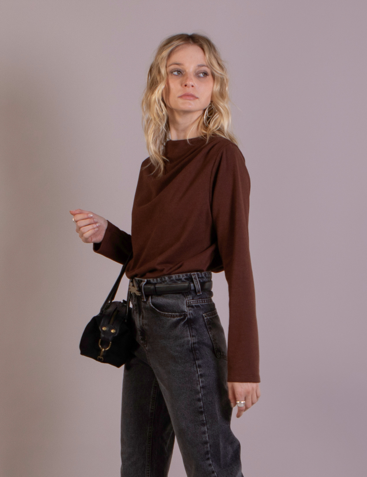 Cartera Mini Diana Reno Negro