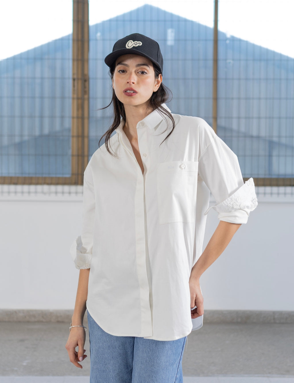 Camisa Lisa Blanco