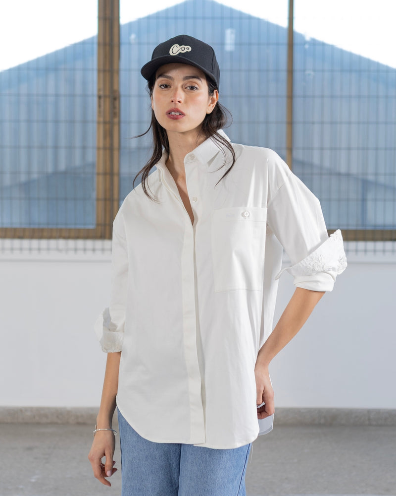 Camisa Lisa Blanco