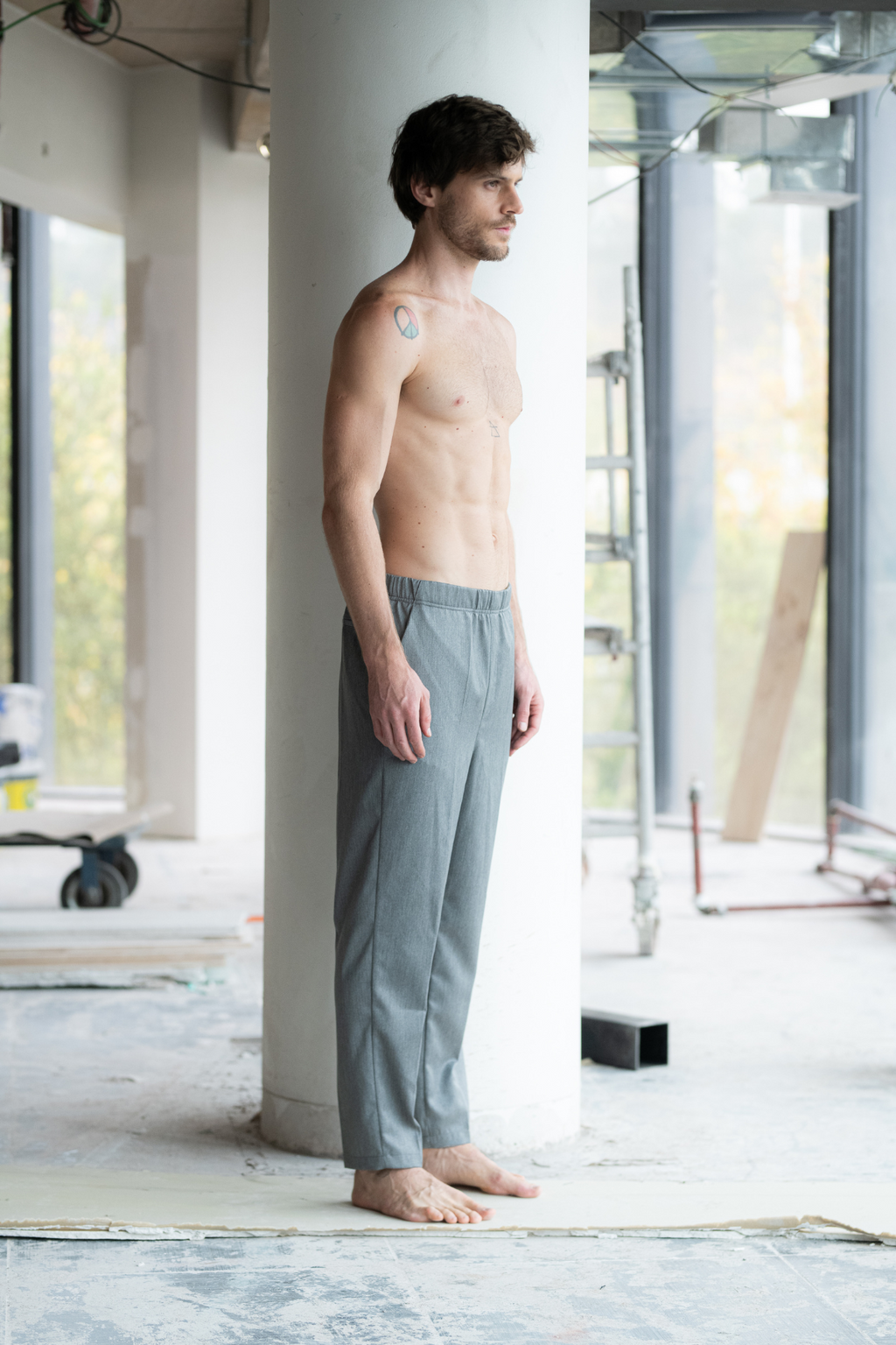 Pantalón sastrero Mario gris