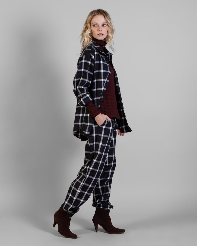 Pantalon Escocés Pampa Negro