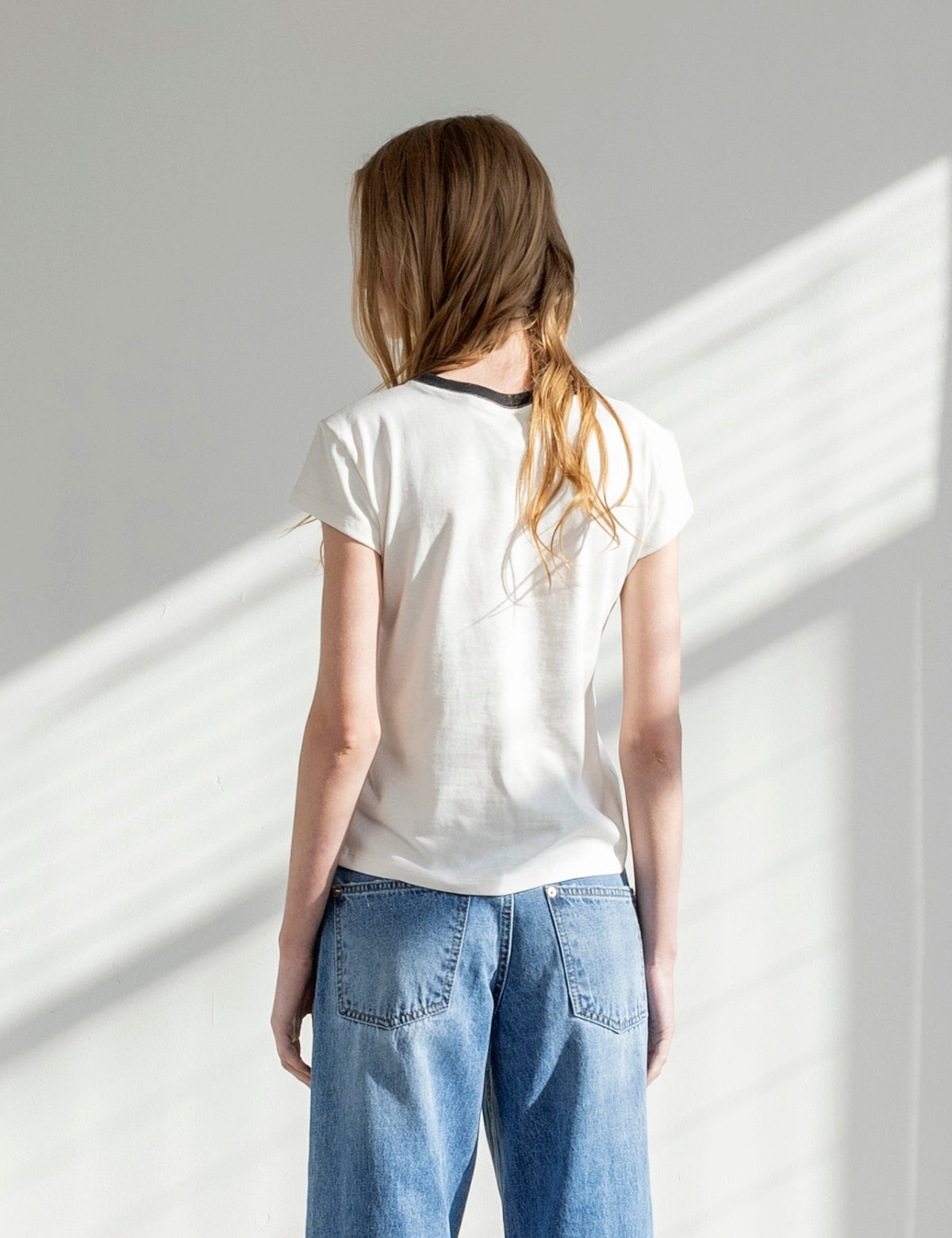 Polera Algodón Rivera Crudo