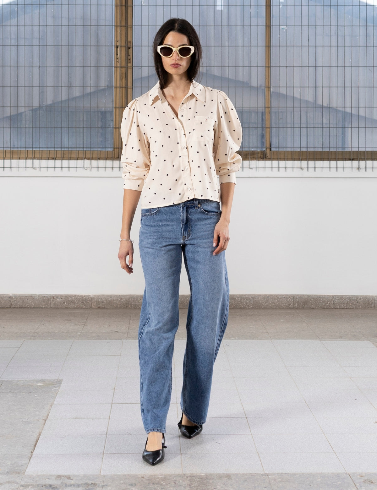 Blusa Lunares Polka