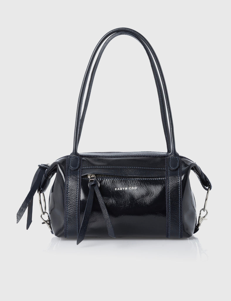 Cartera Diana Mini Marino Charol