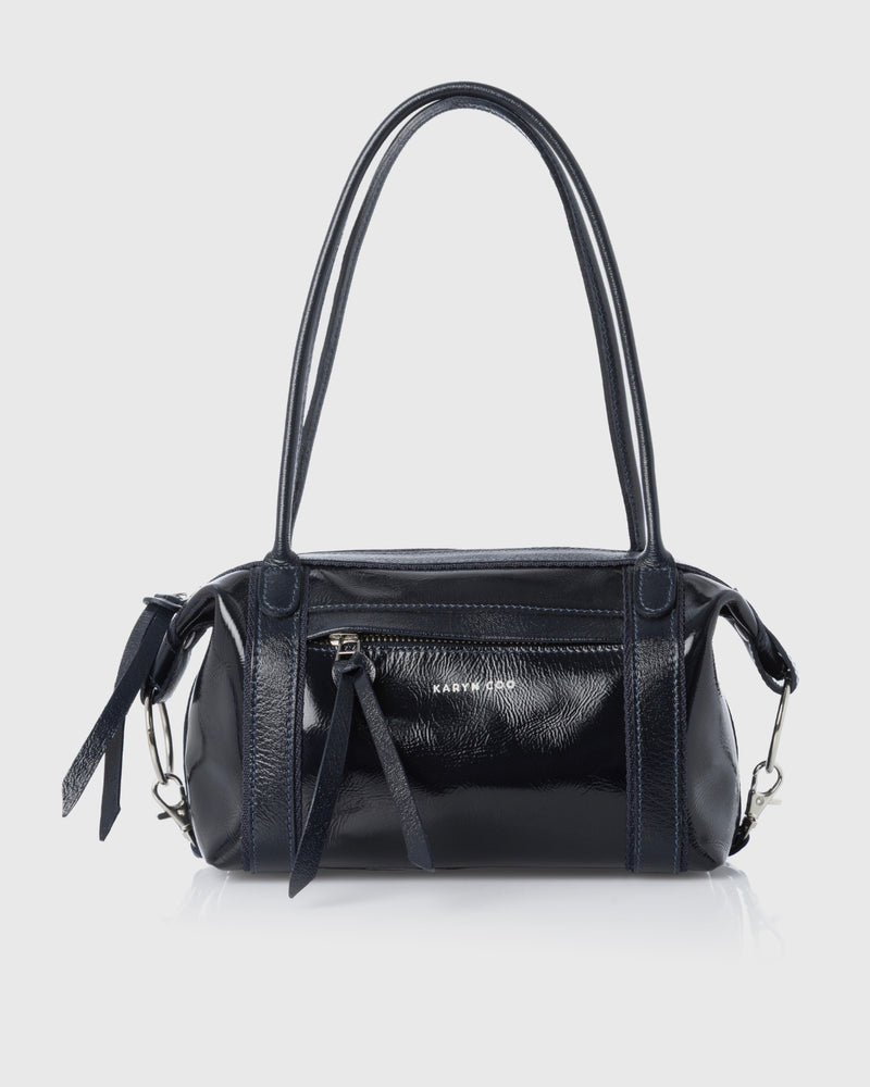 Cartera Diana Mini Marino Charol