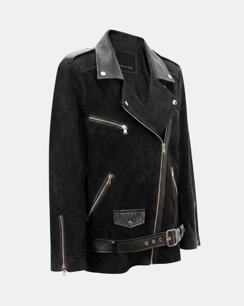 Biker Naomi Oversize Reno Negro