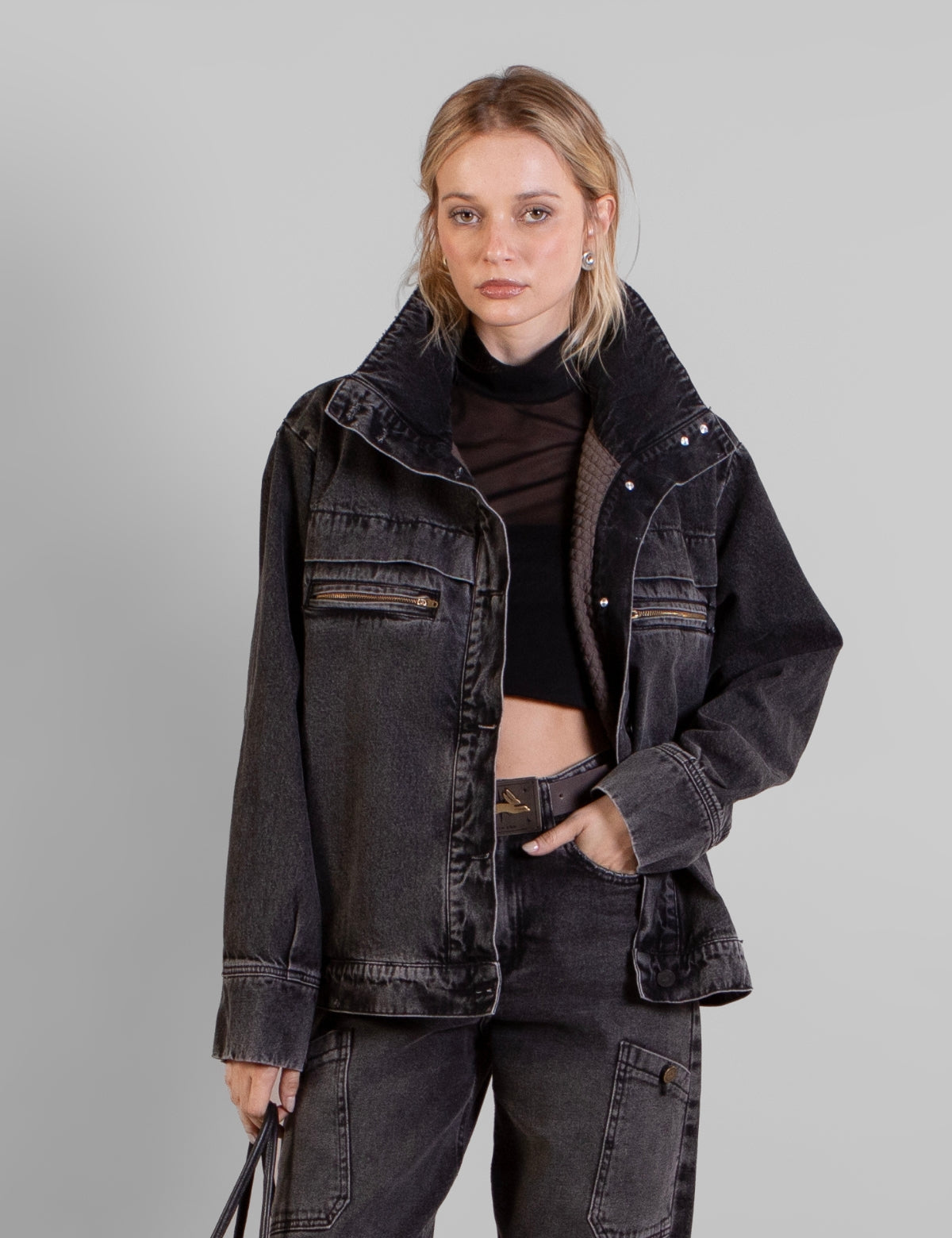 Chaqueta nenim Bronx Negro