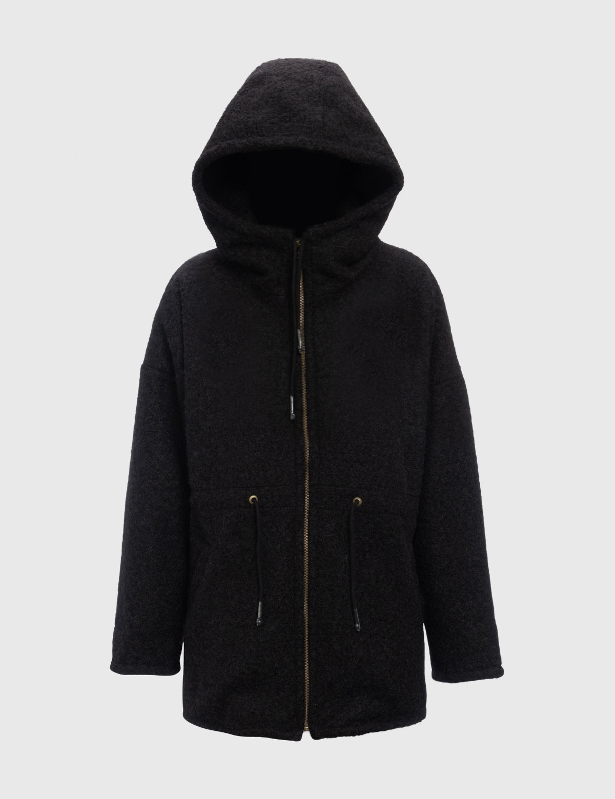 Chaqueta bouclé Abril Negro